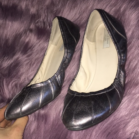 Cole Haan Metallic Flats 8 1/2 - Picture 1 of 8